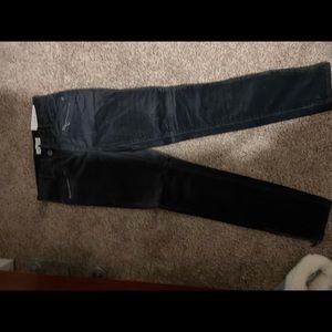 Loft black skinny pant